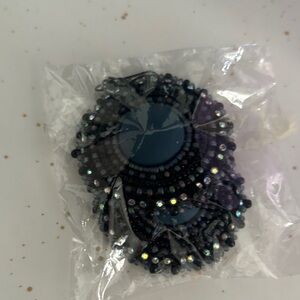 Elegant Black Beaded Women's Accessory